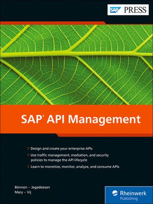 cover image of SAP API Management